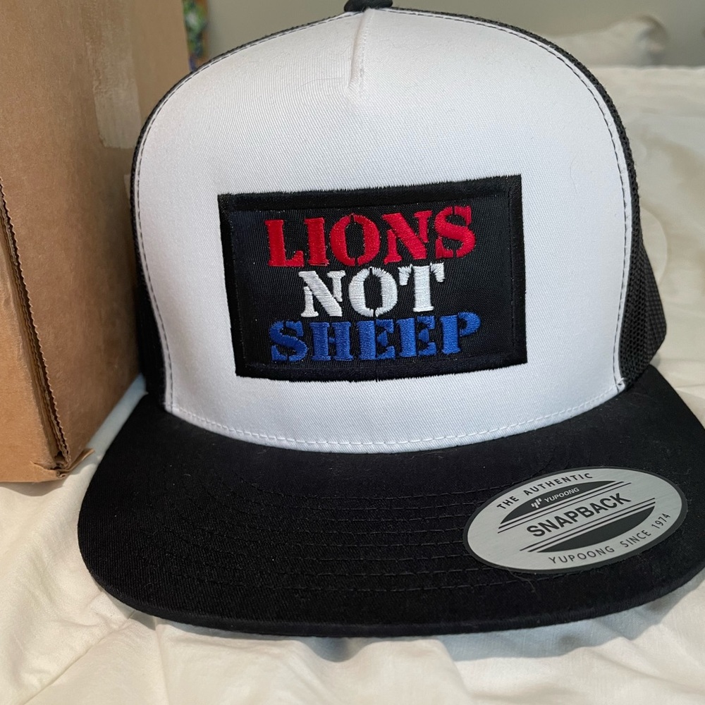 Lions Not Sheep Official SnapBack Trucker Hat
